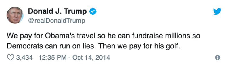 Illustration for article titled Here’s How Much Trump’s Golf Trips Have Cost Taxpayers